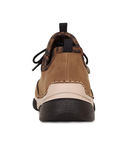 Rieker Brown Excursion Trainers