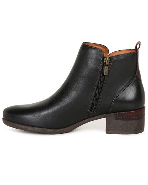 Pikolinos Brown Murtha Ankle Boots