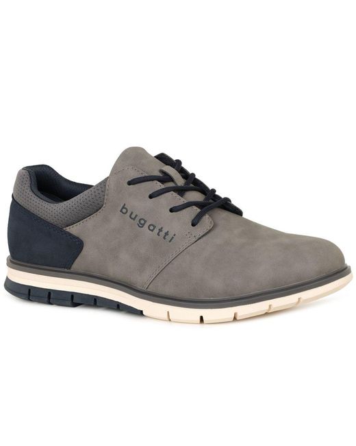 Bugatti Gray Drake Shoes for men