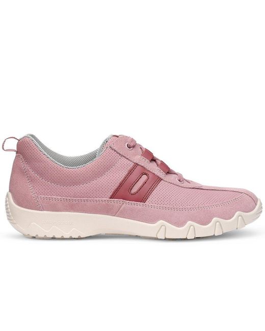 Hotter Pink Leanne Ii Wide Trainers