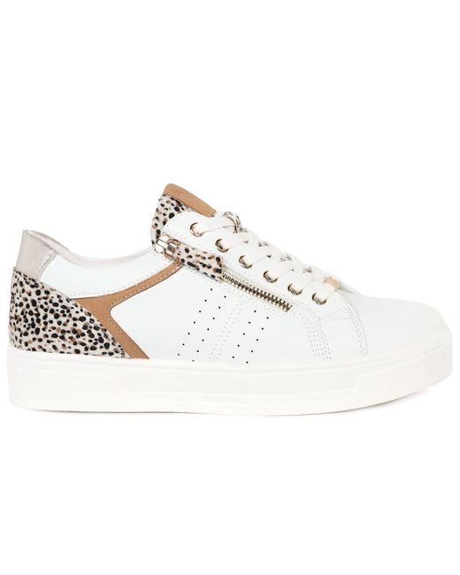 Lunar (GRS) White Presley Trainers