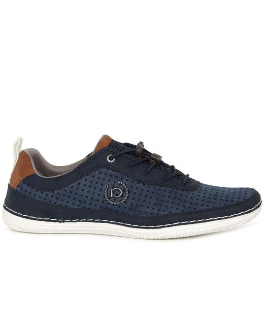 Bugatti Blue Bimini Trainers for men