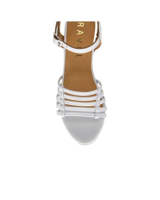 Ravel Metallic Kiplin Heeled Sandals