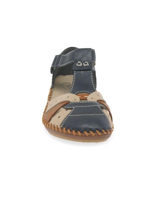 Rieker Blue Maria Sandals