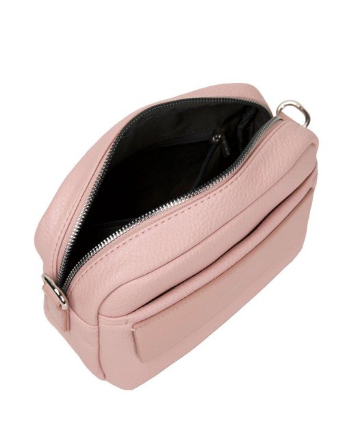 David Jones Pink Colmar Shoulder Bag Colour: Light