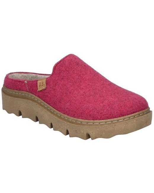 Josef Seibel Red Carmaux 01 Slippers