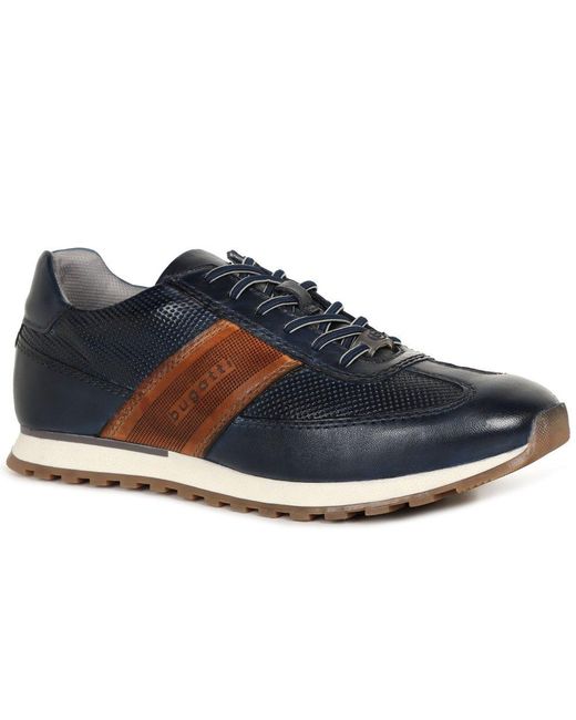 Bugatti Blue Clasp Trainers for men