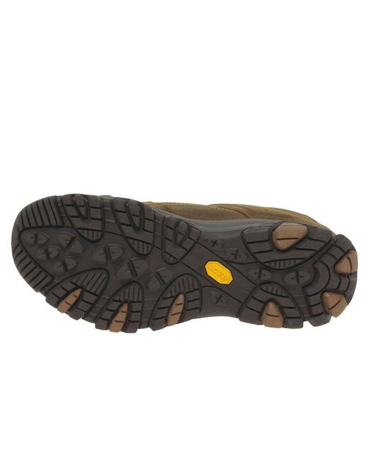 Merrell Brown Moab Adventure 3 Walking Shoes for men