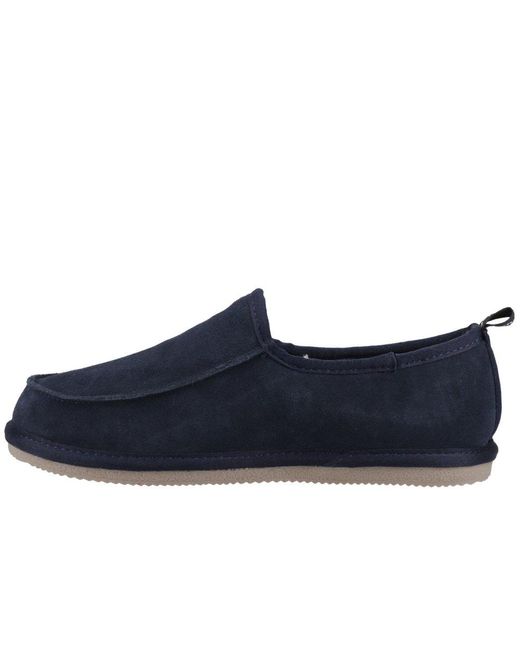 Hush Puppies Blue Charles Slippers for men