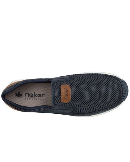 Rieker Blue Mantle Shoes for men