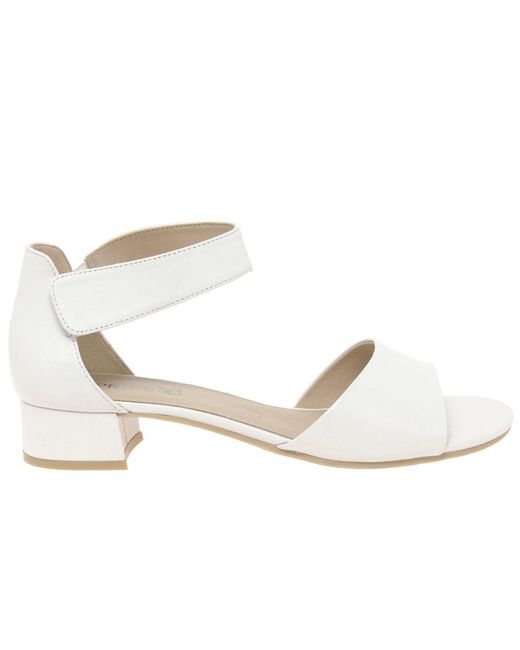 Caprice White Agadir Sandals