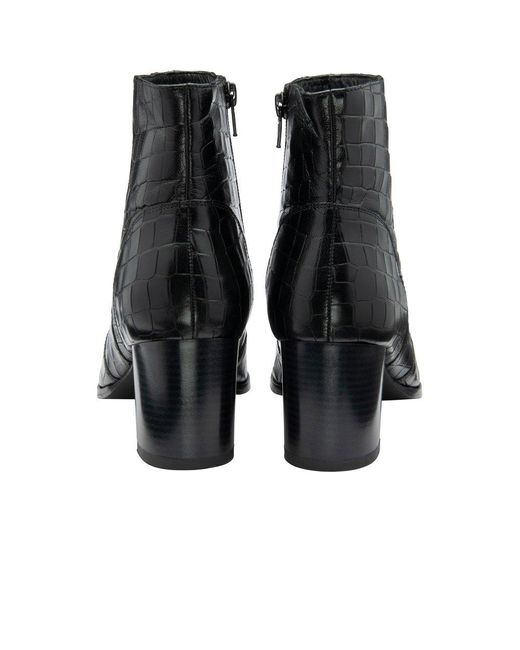 Ravel Black Louth Ankle Boots