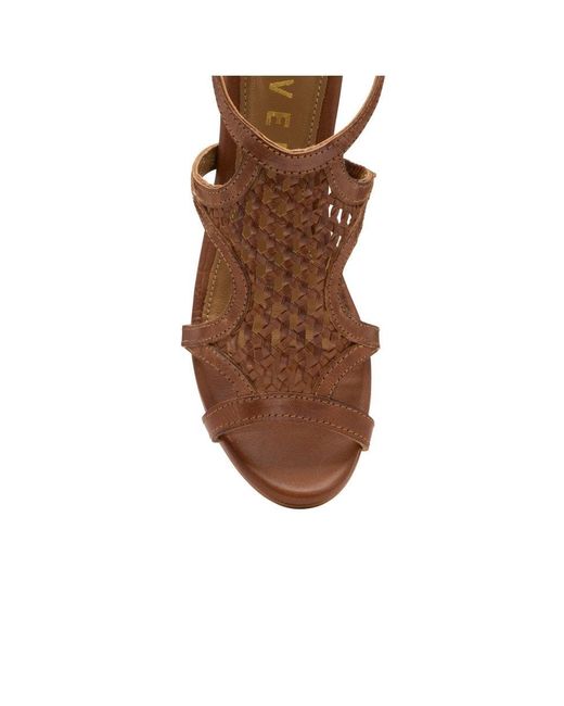 Ravel Brown Coreen Heeled Sandals