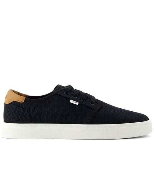 TOMS White Carlo 2.0 Canvas Trainers for men