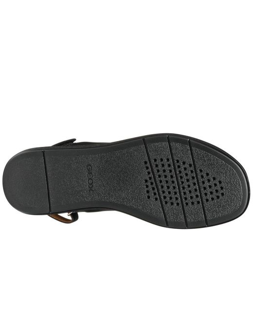 Geox Brown D Camalei Sandals