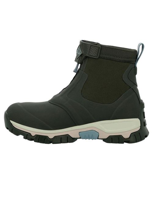 Muck Boot Green Apex Mid Zip Boots