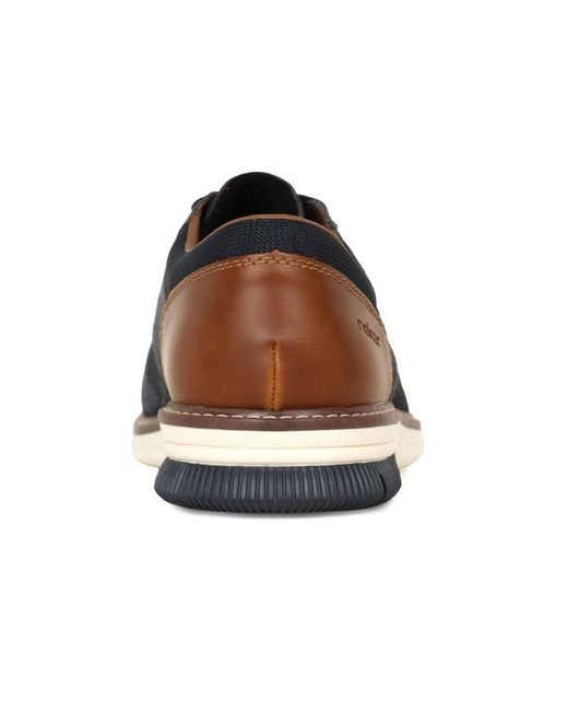 Rieker Blue Baxter Casual Lace Up Shoes for men
