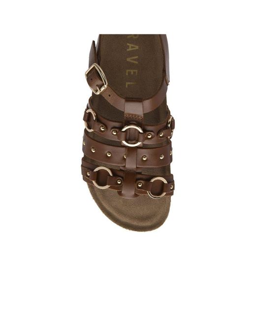 Ravel Brown Bolam Sandals