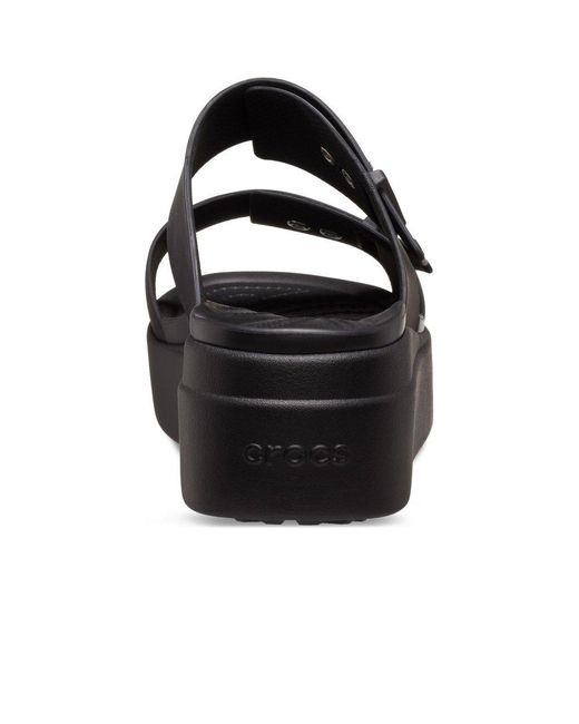 CROCSTM Black Brooklyn Sandals