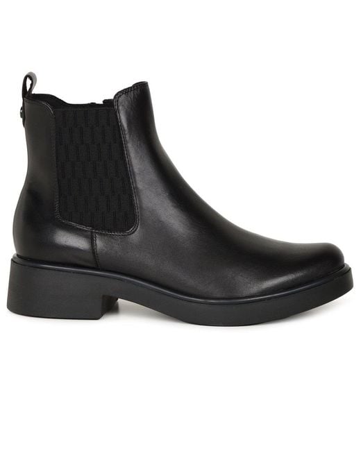 Caprice Black Polly Chelsea Boots