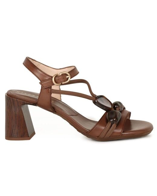 Hispanitas Black Orquidea Block Heel Sandals