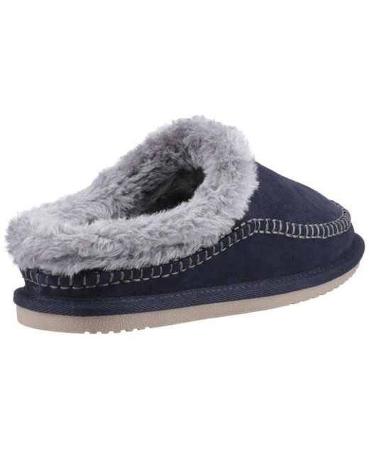 Hush Puppies Blue Atticus Slipper for men