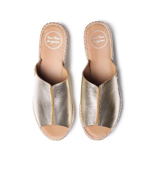 Toni Pons Natural Ivonne Wedge Heel Sandals