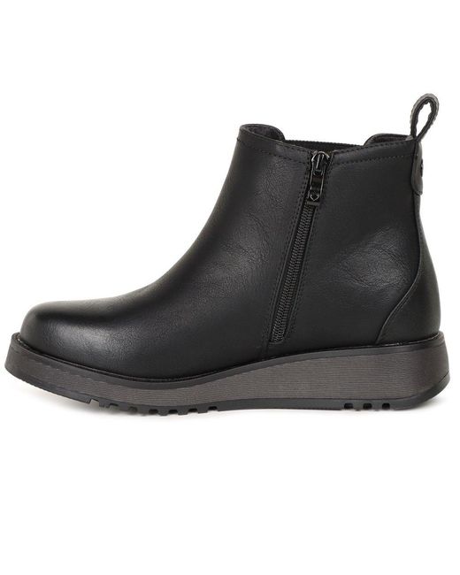Heavenly Feet Black Rolo 2 Chelsea Boots