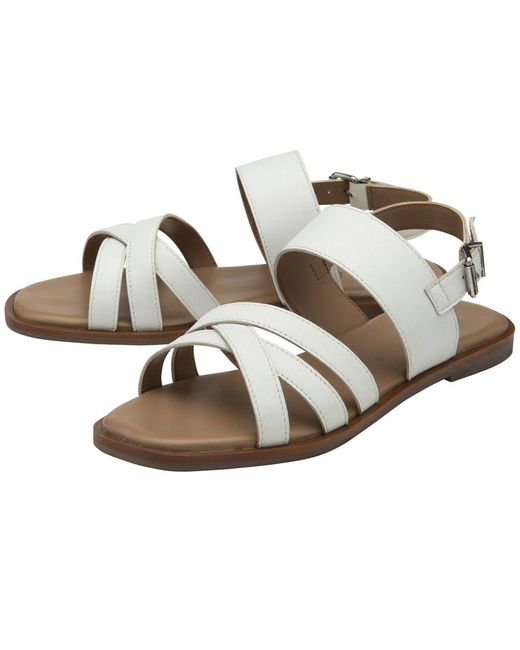 Lotus Metallic Torro Sandals