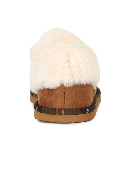 Barbour Brown Eloise Bootie Slippers