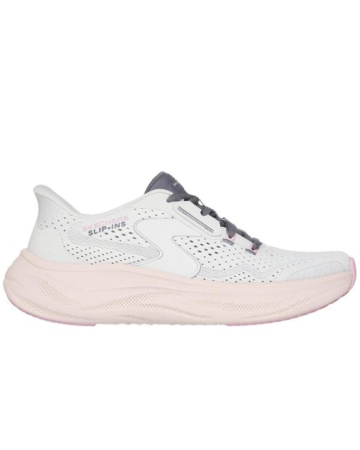 Skechers Blue Skech Cloud Plush Horizon Trainers