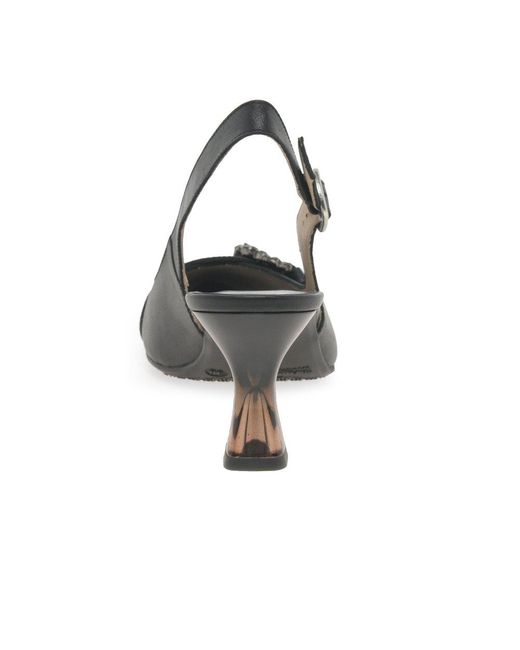 Hispanitas Black Manuela Open Court Shoes