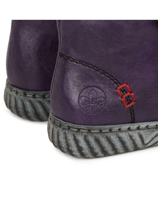 Rieker Blue Jules Ankle Boots