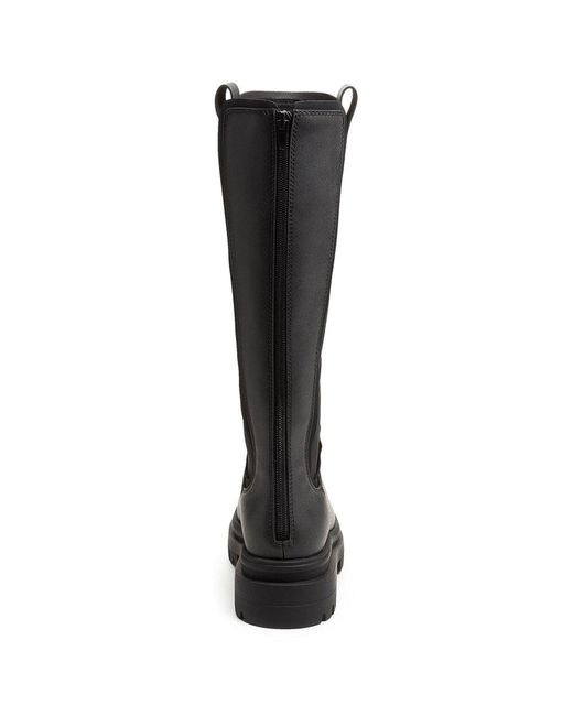 Rocket Dog Black Drea Knee High Boots