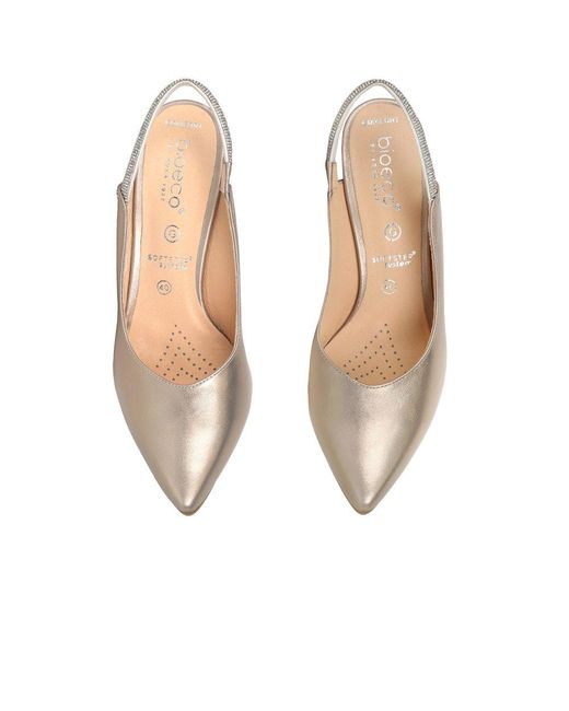 Bioeco Metallic Agatha Open Court Shoes