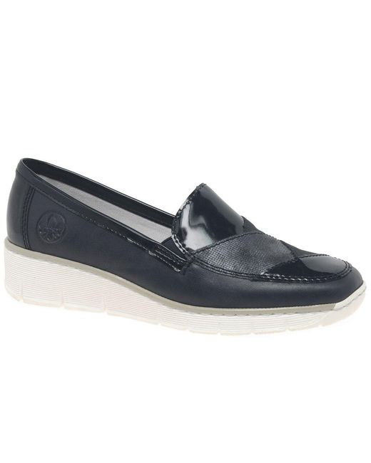 Rieker Blue Glimmer Shoes