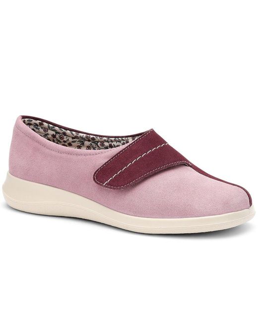 Hotter Pink Wrap Slippers