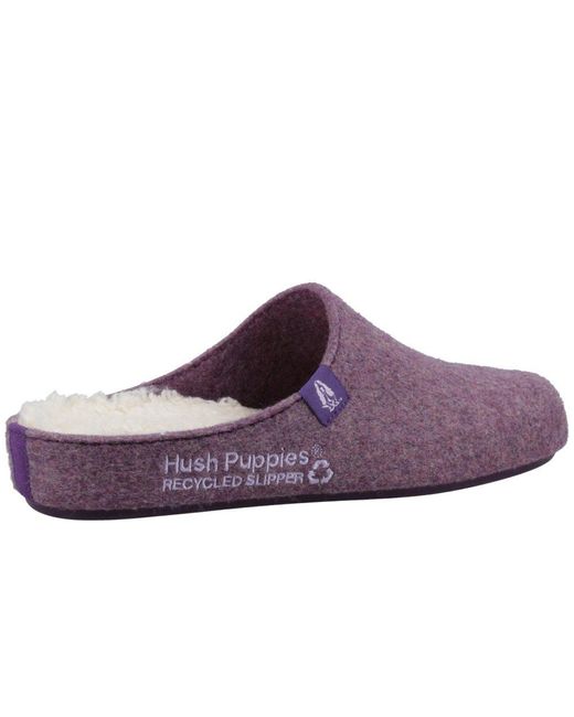 Hush Puppies Purple The Good Slipper Slippers