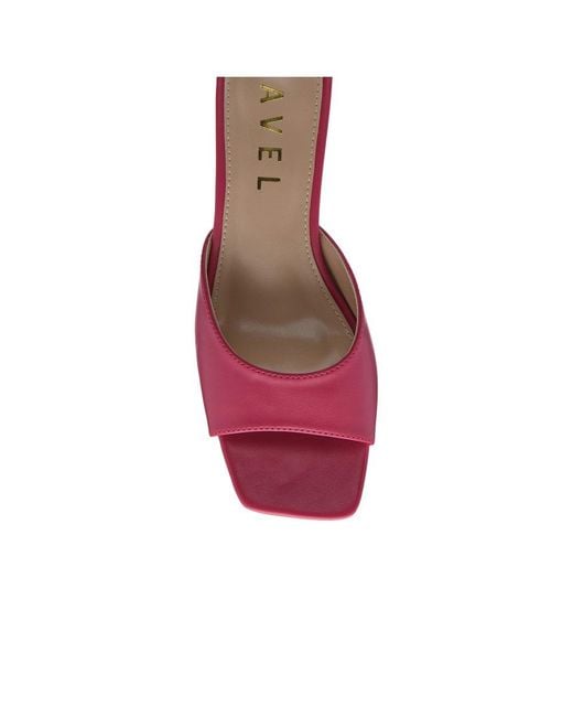 Ravel Pink Blanch Heeled Sandals