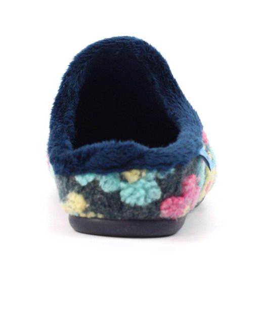 Lunar Blue Dolly Slippers