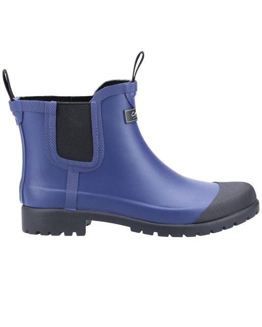 Cotswold Blue Blenheim Ankle Wellingtons