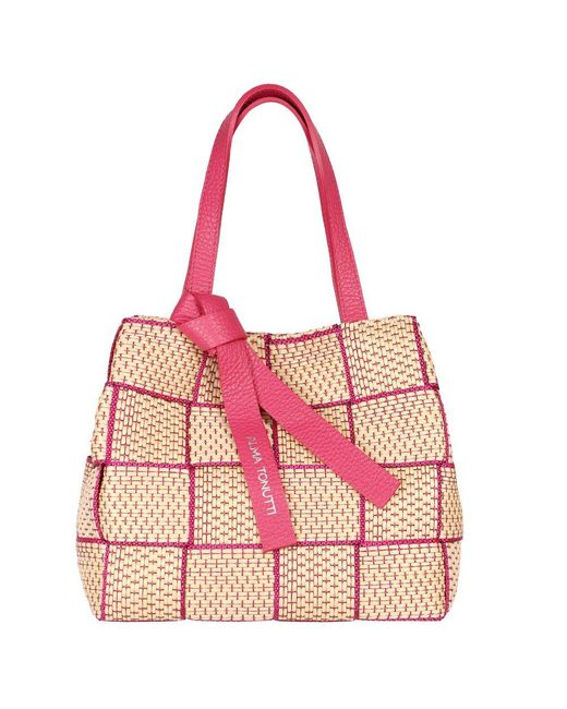 Alma Tonutti Pink Chiara Grab Bag
