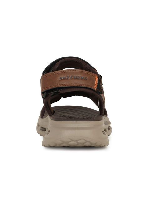 Skechers Brown Orvan Sandals for men