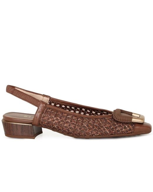 Hispanitas Brown Azucena Open Court Shoes