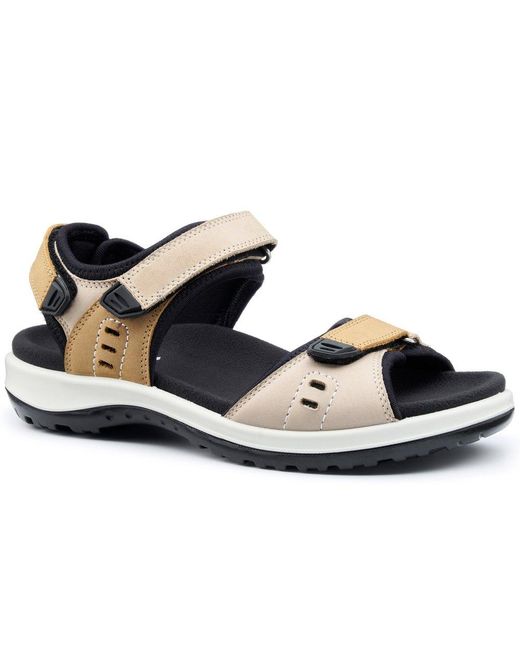 Hotter Blue Walk Ii Wide Fit Sandals
