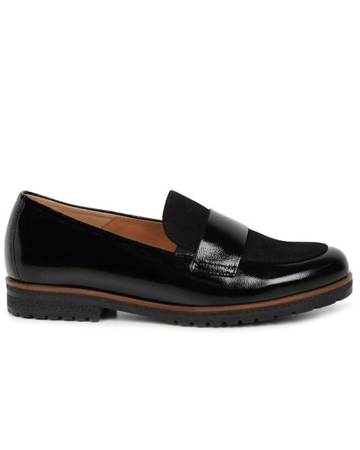 Gabor Black Elder Loafers