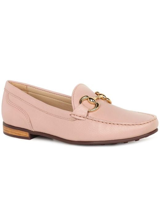Charles Clinkard Pink Sirius Moccasins