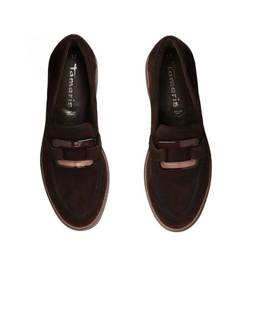 Tamaris Black Primrose Loafers