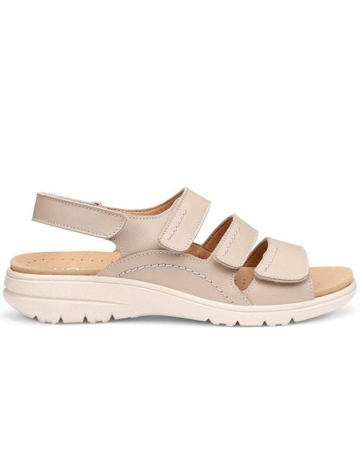 Hotter Natural Abigail Wide Sandals