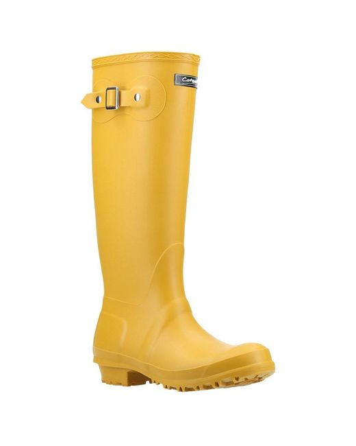 Cotswold Yellow Sandringham Wellingtons Size: 3